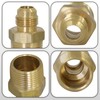 Everflow 3/4" Flare x MIP Adapter Pipe Fitting; Brass F48-34